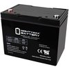 Mighty Max Battery 12V 75Ah Internal Thread Replacement Battery for MK M24 SLD G FT MAX3944126